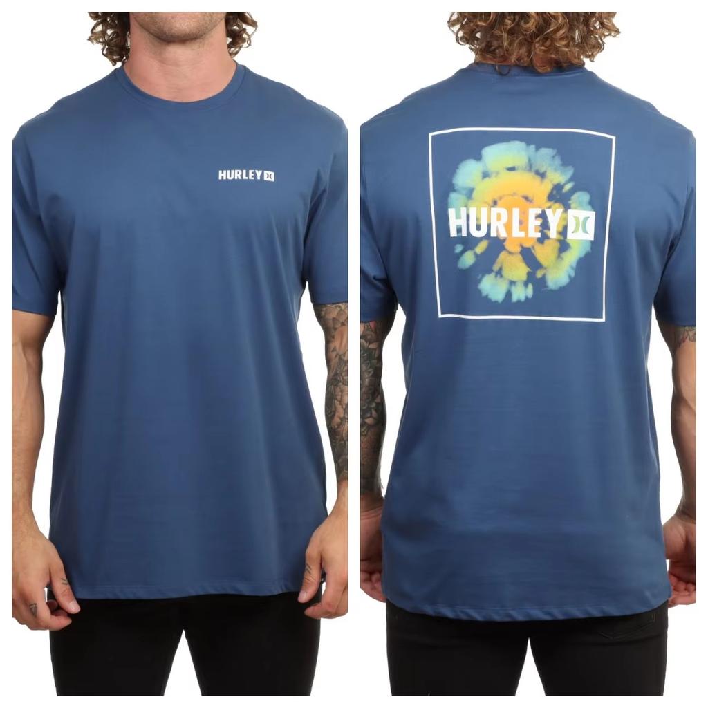 Classic Tie Dye Box Letters Surfing Skateboarding Street Sports Brand Tshirt Cotton Graphic Tee Unisex Unisex Summer Streetwear
