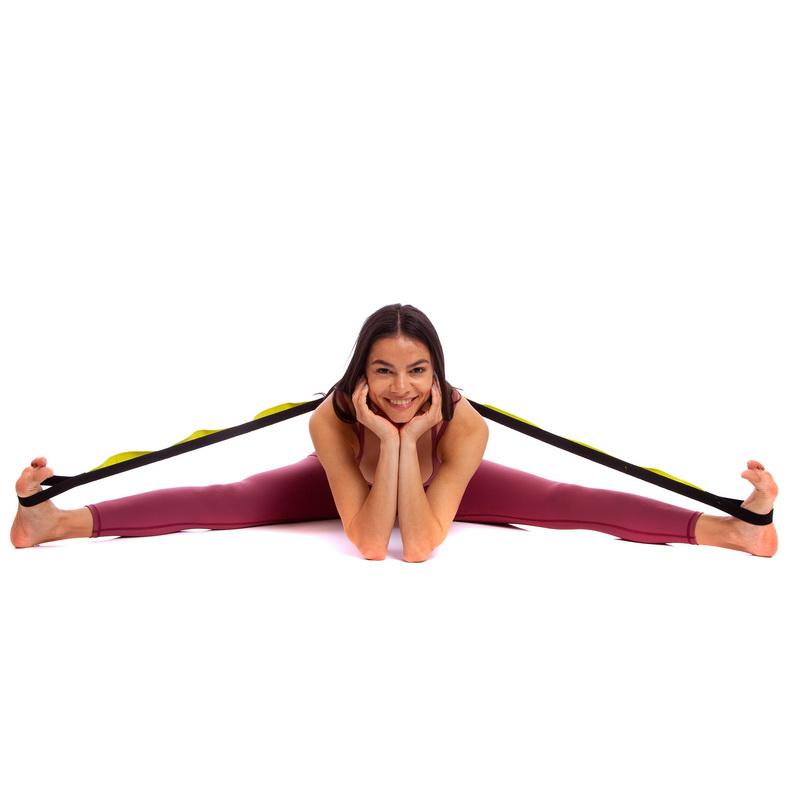 Лента для растяжки Record Stretch Strap