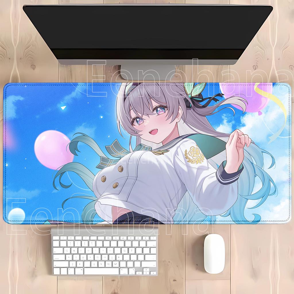 Mouse Pad Firefly Honkai Star Rail Hsr Large Nonslip Hd Printing Desk Mat Keyboard Office Anime Sexy Girl Overlock Xxl Mousepad