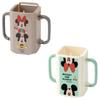 Skater Korea Baby's Jamie Loft Foldable Slim Pack Drink Holder Set of 2 Mickey & Minnie Friends + Mickey & Minnie Pooch Friends, Mixed Colors, 1 Set