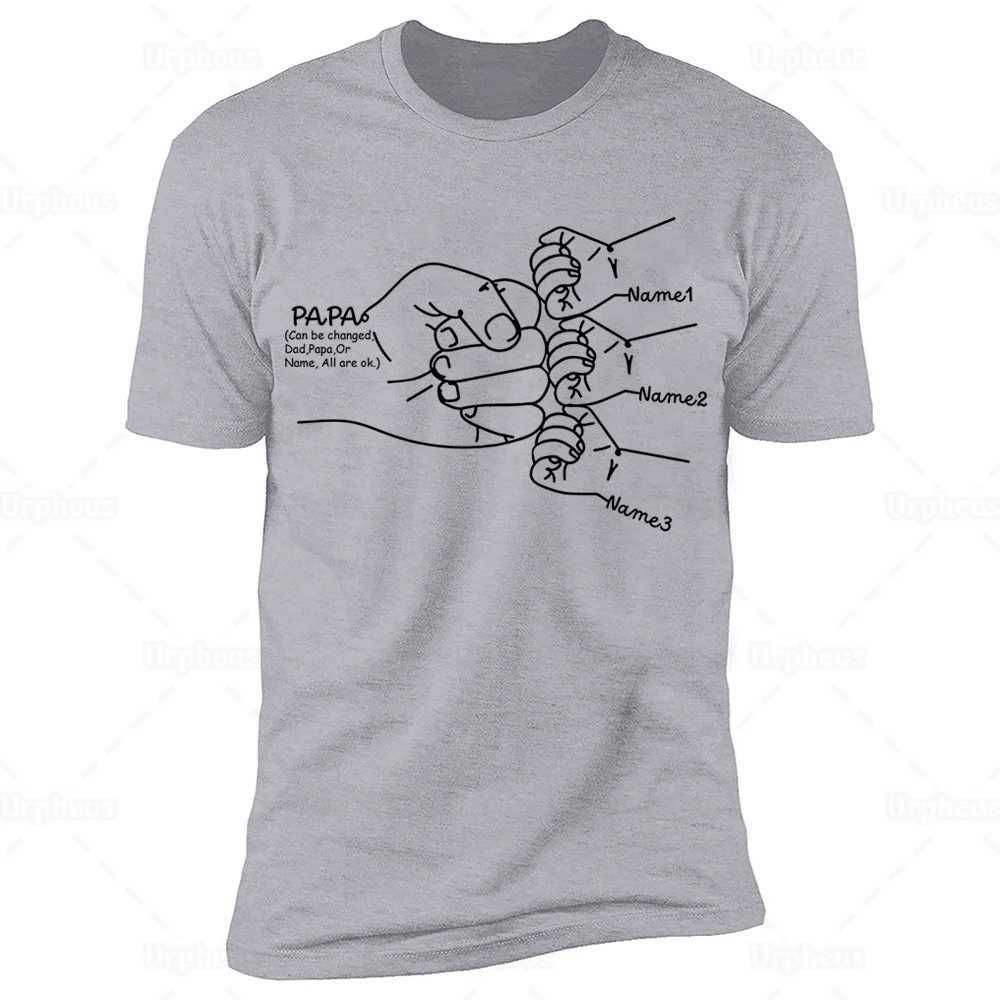 Mens T Shirts Hand Drawn Dad Fist Bump Dad Day Shirt Custom Dad Shirt Personalized TShirt Grandpa Graphic Fun Cute TShirt