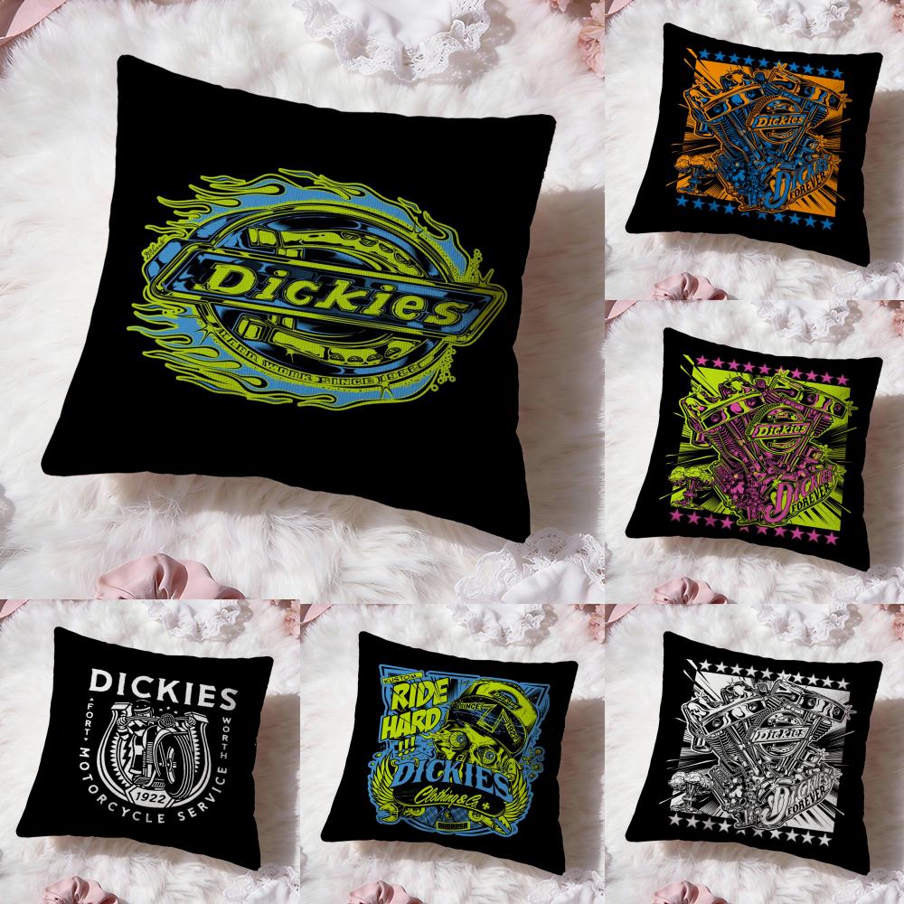 Luxury D-DickiesS Cushion Cover Premium Comfort Reversible Pillow Cove -Two in One Design for Any Room & Car Interior