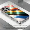 Красочный геометрический полосатый чехол для телефона funda iphone для iPhone 17 pro max чехол-стекло для iPhone 17 16 15 14 13 12pm Pro Plus