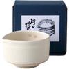 Ale-net Matcha Bowl, W12.2 X D10.8 X H7.5cm, White Neroli, Katakuchi Style, Mino Ware, Made In Japan