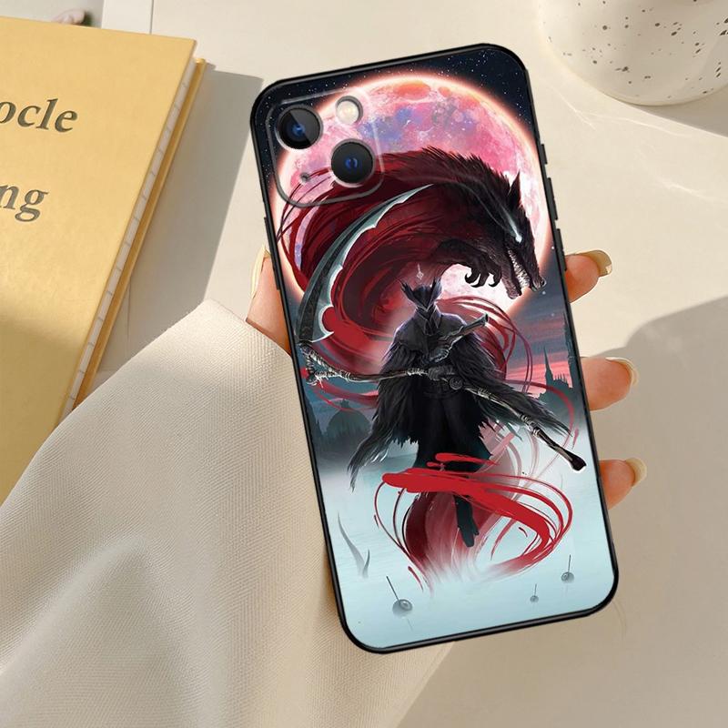 Чехол для iPhone 13 14 15 16 Pro Max 12 Mini 11 14 15 16 Pro Max Plus X XR XS Max с изображением игры Bloodborne