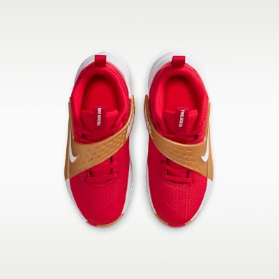 Nike Team Hustle D 12 Красный Металлик Золотой (PS)