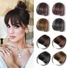 Black Brown Hair Bangs Clip In Bangs Front Fringe Hair Women Clip In Hair Extension Hair Accessories