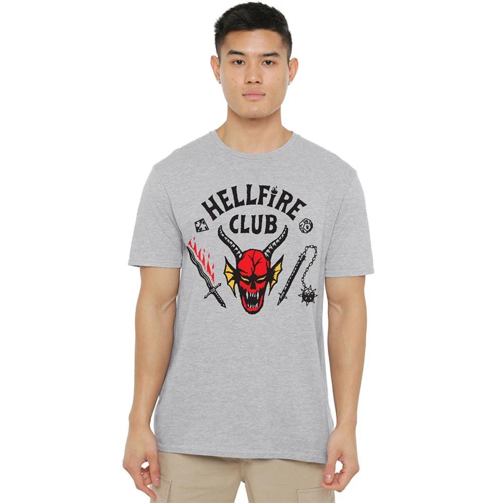 Stranger Things Hellfire Club Unisex T-Shirt S-5XL, Athletic Heather