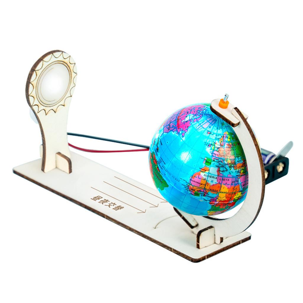 Демонстрационная модель смены дня и ночи Наборы для научных экспериментов Учебные пособия по физике Игрушки STEM Наборы для экспериментов