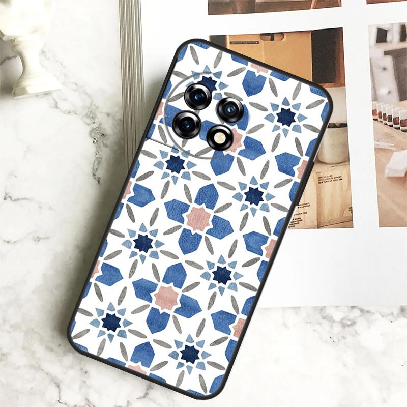 Чехол Moroccan Tile для OnePlus 11 12 12R 9 10 Pro 10R 9R 8T 10T Nord CE 2 3 Lite 2T N10 N20 N30 CE4