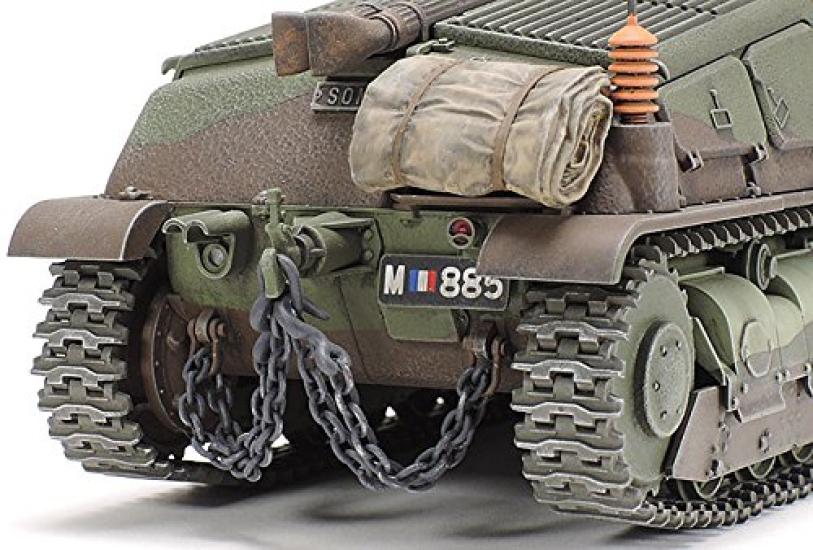 Tamiya Military Miniature Series 344 French Army Medium Tank Somua S35 Plastic Model Kit 35344 1/35 No.