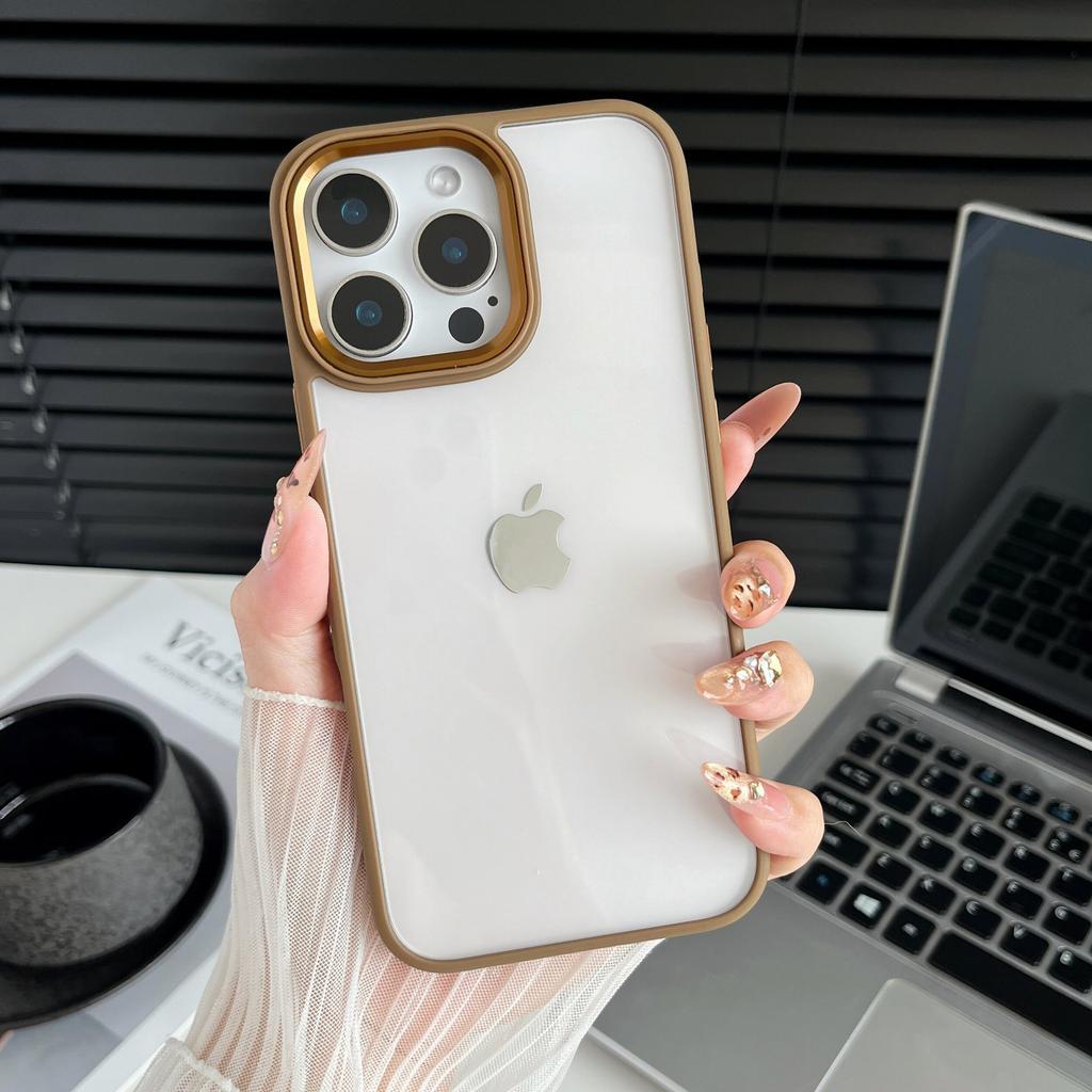 Applicable To Apple 16 Mobile Phone Case IPhone 14 Metal 13 Transparent 15 ProMax Skin Feeling 12 Magnetic 16E Set 15