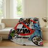 Rapper A-Asap-Rocky Don't be Dumb Blanket Warm Soft Suitable For Bedroom Sofa Bed Living Room Office Travel Camping Gifts