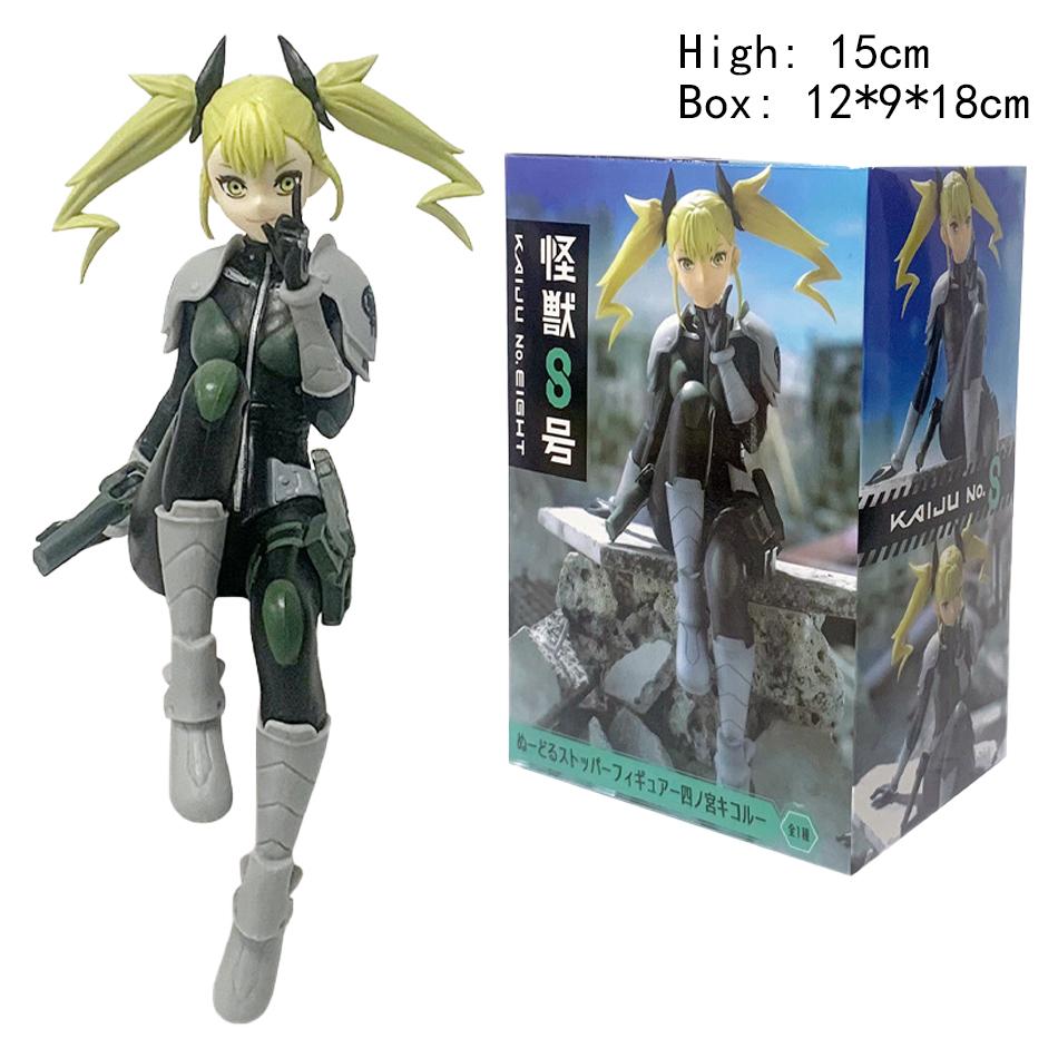 Аниме Кайдзю Номер Восемь Кайдзю Нет. 8 фигурок Кафки, Хибино, Рено и Мины из аниме, игрушки для хобби, настольные украшения, 19 см.