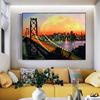 Diamond Painting Scenery Bridge Picture Beads Diamond Embroidered Landscape Rhinestone Painting