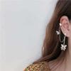 Bohemian Lady Temperament Fairy Butterfly Girl Personality Design Exaggerated Earrings Ear Bone Clip
