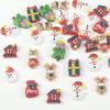 20 шт., рождественские украшения для маникюра из смолы, мультяшные украшения для ногтей, Рождественские украшения для ногтей, женские украшения