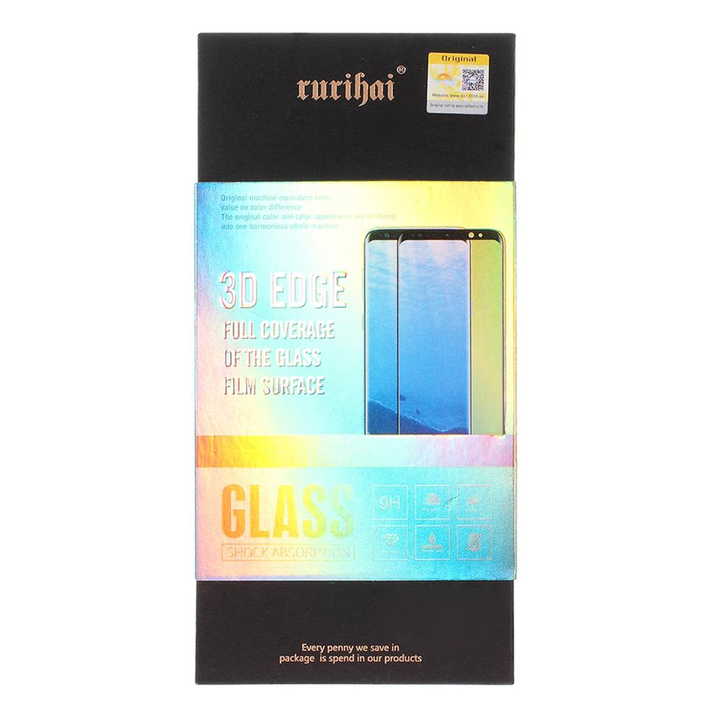 RURIHAI for Samsung Galaxy S8 Plus G955 3D Curved Tempered Glass Screen Protector (Case Friendly)