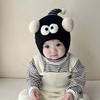 Autumn And Winter Baby Hats Super Cute Funny Wool Earmuffs Boys And Girls Baby Warm Plush Hats