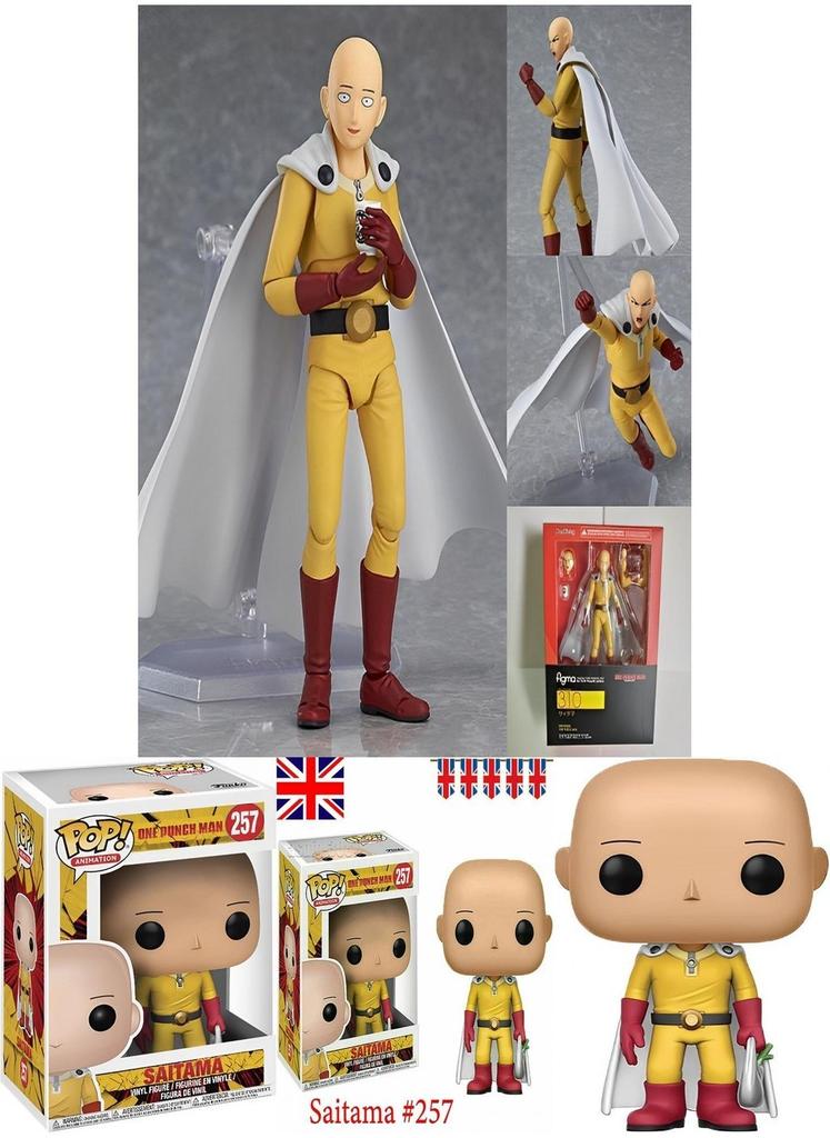 Поп Фигурка Ванпанчмен Сайтама Многоцветная Игрушка Экшн-фигурка Детский Подарок!