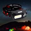 Outdoor Camping Portable Mini XPE + COB LED Headlight USB Charging Fishing Headlights Flashlight