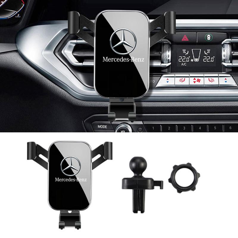 EJG4 ABS Car Phone Holder Fixed Bracket Stand Mobile For Mercedes Benz B/C/E/S Class W203 W204 W205 W210 W211 W212 W221 Accessories