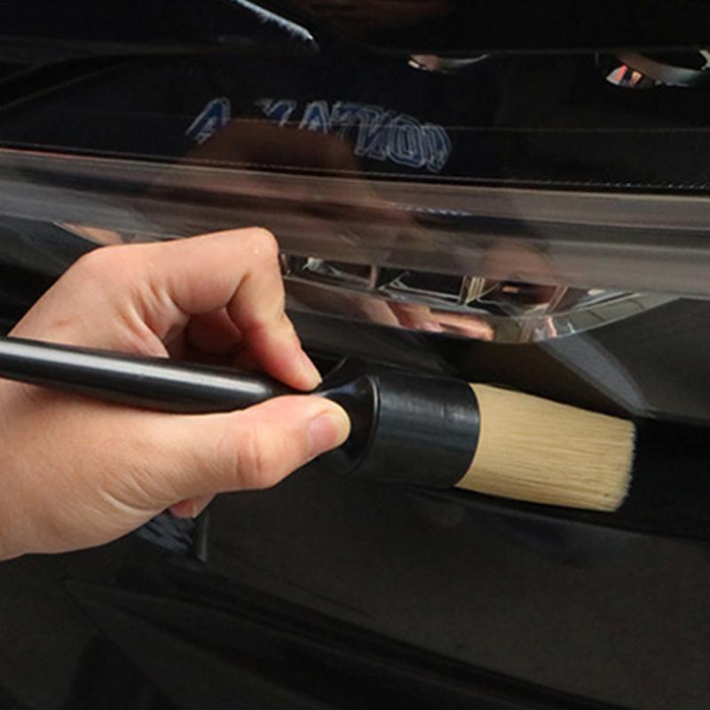 5 шт. Мягкая щетка для чистки автомобиля, набор щеток для чистки салона автомобиля, многофункциональная щетка для чистки автомобиля, принадлежности для чистки автомобиля