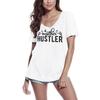 Women's T-Shirt Mother Hustler - Mom Short Sleeve Tee Shirt Gift Tops