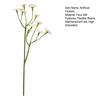 Artificial Flowers White Silk Daisies for Home Decor Nordic Versatile Flexible Stems Maintenance-Free Long-Lasting Freshness Floral Arrangement