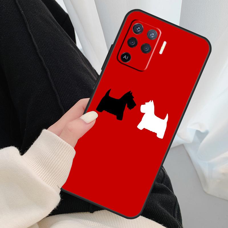 West Highland Terrier Westie Case For Oppo A40 A60 A80 A5 Pro A15 A16 A17 A57 A77 A94 A74 A54 A76 A96 A18 A38 A58 A78 A98
