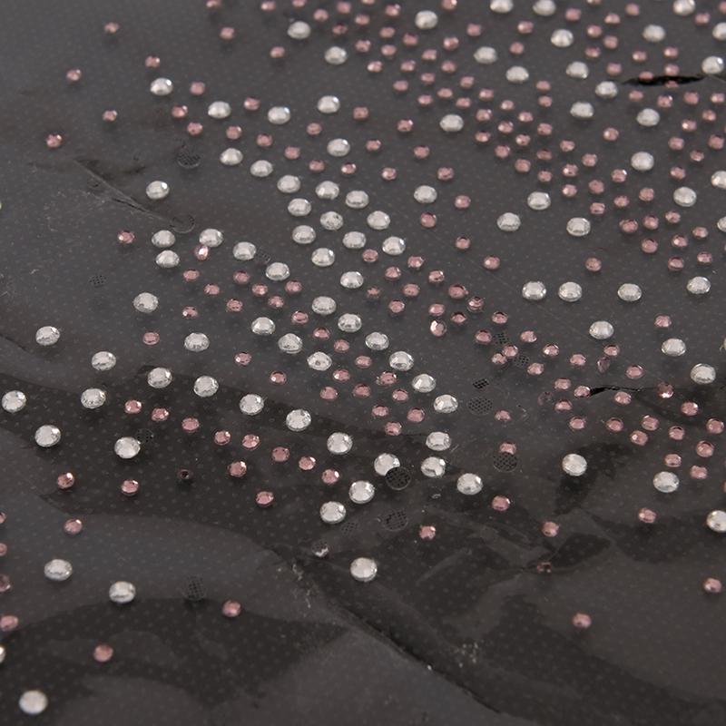 1PC Portable  Fix Rhinestone Crystal Transfer  Versatile Bling Stone Neckline Iron On Transfer Patch
