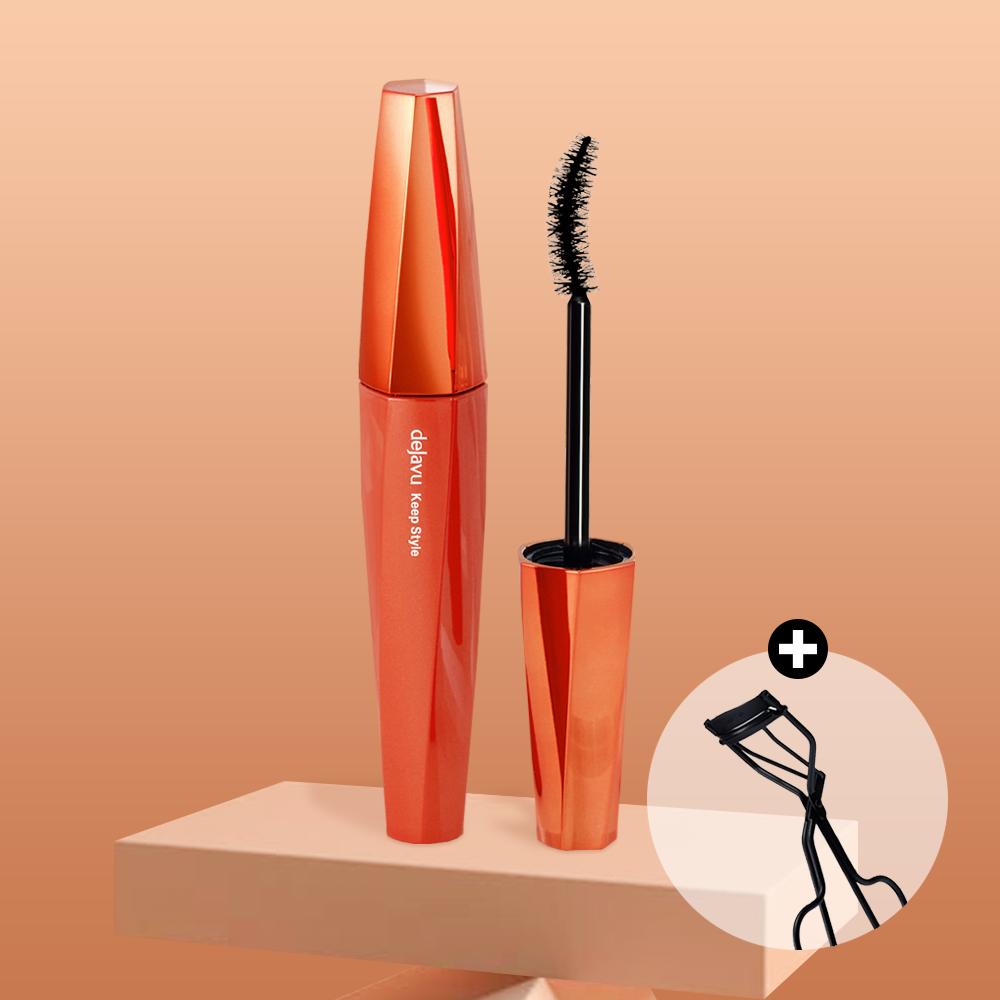 Коллекция туши Dejavu, выберите 1 + щипцы для завивки ресниц, fiber wick_black, 1 шт.