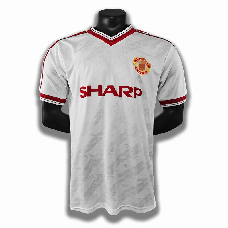 Red Devils 0406 Manchester United Premier League Jersey No. 7 C Ronaldo Long Short Sleeve  Rooney 08-09 Champions League Edition Manchester United