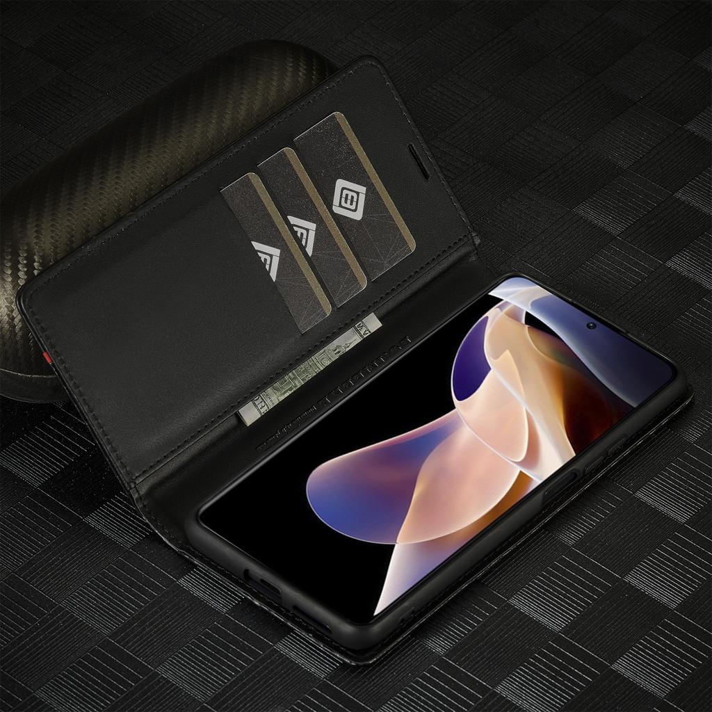 Кожаный чехол из углеродного волокна для Xiaomi 14T 13T 12T 11T 11 Lite Mi Redmi Note 14 13 12S 11S Pro Plus Poco X5 X4 Pro X3 Обложка Кошелек