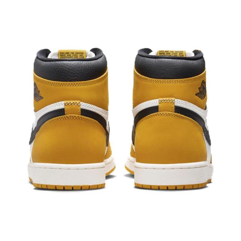 Кроссовки унисекс Air Jordan 1 Retro High OG Yellow Ochre Black Sail DZ5485-701