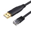 USB-консольный кабельCreation Serial Cable для Huawei, совместимый с Windows и Linux, черный кабель для маршрутизатора, [встроенный чип FTDI-FT232RL]