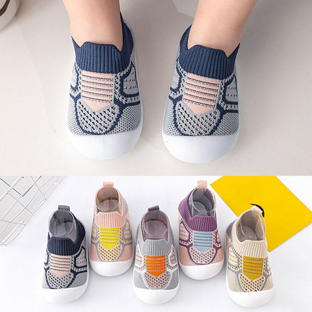 Mesh Design Breathable Mesh Baby Shoes Anti-slip Bottom Non-slip Baby Shoes Newborn