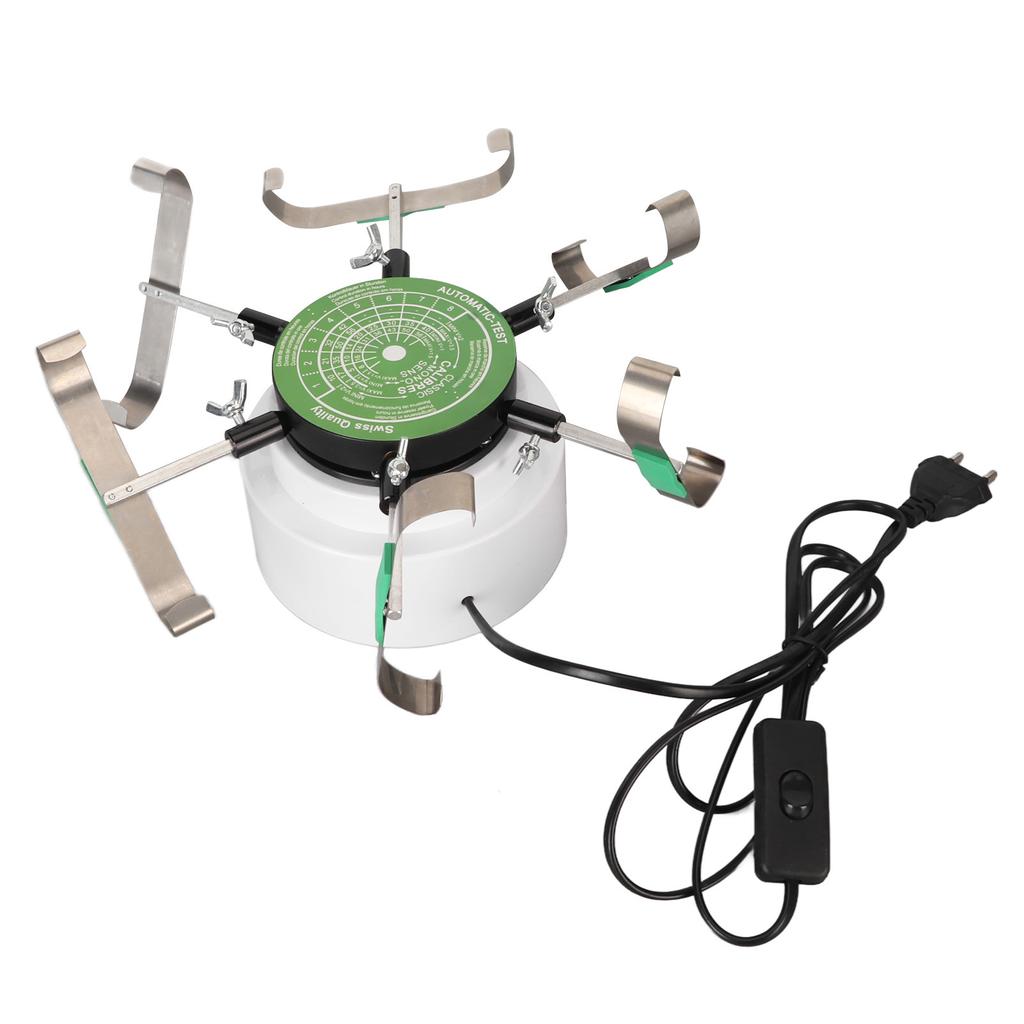 Automatic Watch Winder Machine Alloy Mechanical Watch Winder for 6 Watches