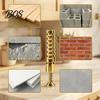 Brick Wall Expansion Screw 30 Sets 6x14mm Short Set, Heavy-Duty Metal Thread Restoration Countersunk Head Strong Grip for Cabinet Hinge Repair