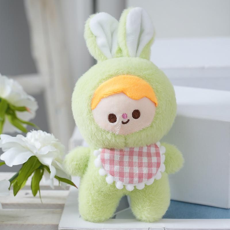 Cute Bunny Plush Toy Keychain With Pp Cotton Filling For Kids And Baby Accessories