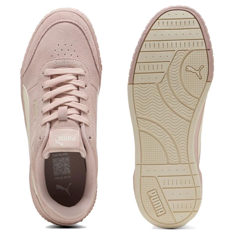 Puma Carina Mia SD Удобные Универсальные Прочные Низкие Кроссовки Женские кроссовки Розовый 402638-02
