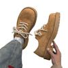 2025 Spring New Men's Design Sense Fashionable Versatile Men's Shoes Round Head Height Commuter Men's Shoes 44109-J