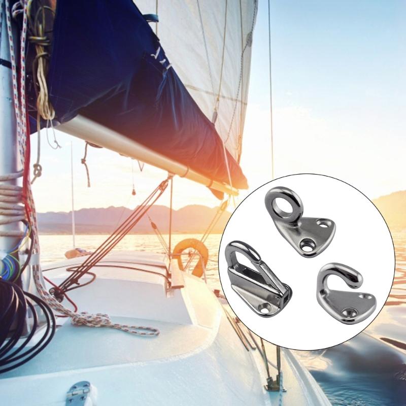 Крюки для крепления крюка из нержавеющей стали для кранца, крюка-пружины, веревки, лодки, паруса, буксира, судна, морского оборудования