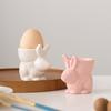 Rabbit Shape Eggs Cups Handmade Eggs Tray Eggs Supplies Boiled Eggs Holder Add a Touch of Charm to Your Breakfast Table