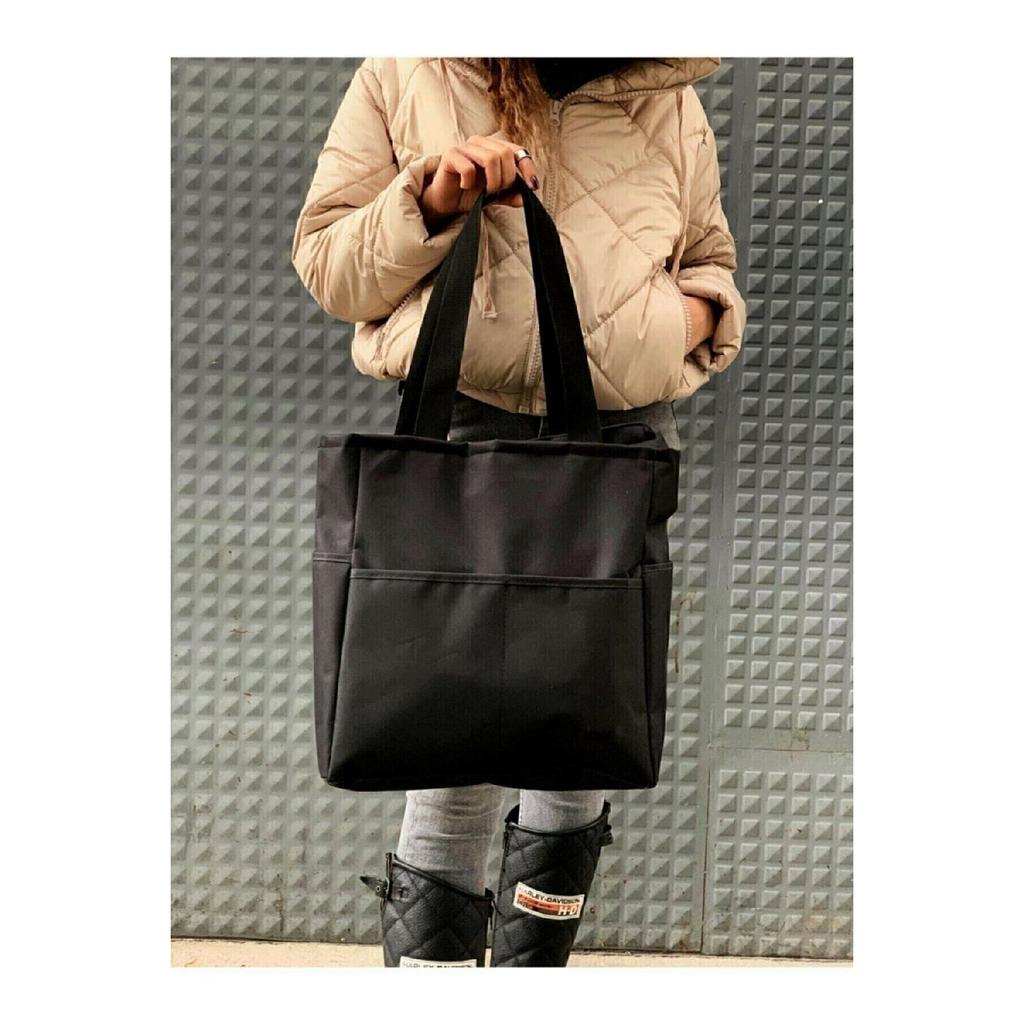 Women's Black Sports Handbag