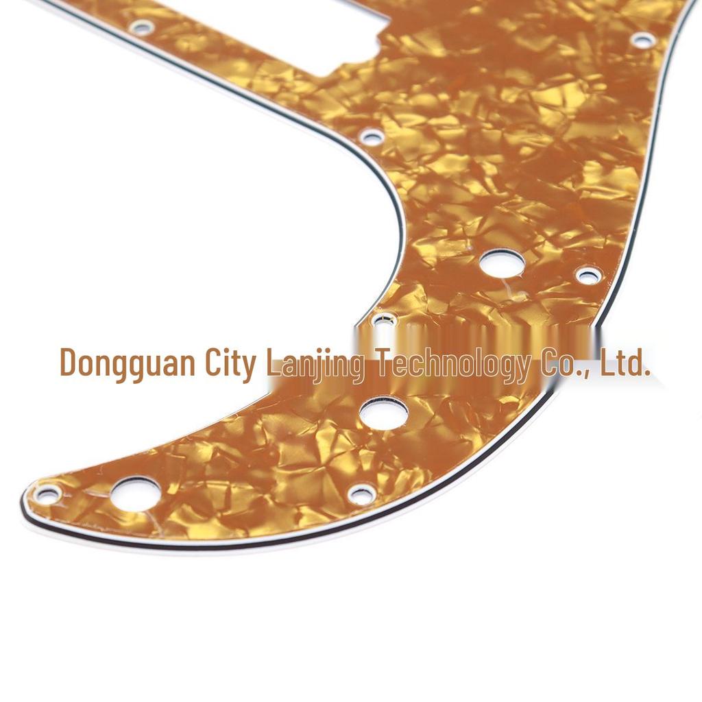 PB Bass Pickguard 13-Hole Front Cover Plate for Electric Bass - Protective Instrument Accessory