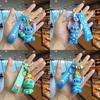 Adorable Cartoon Stitch Backpack Keychain Plush Simple Cute Keyring Accessory