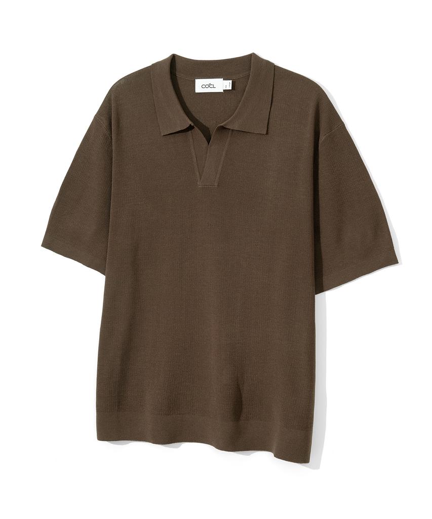 COSTUME O’CLOCK [2Pack] Cool Linen-Like Short Sleeve Knit Set
