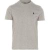 Polo вышитый круглый вырез пуловер короткий рукав футболка мужские топы серый 710680785-002