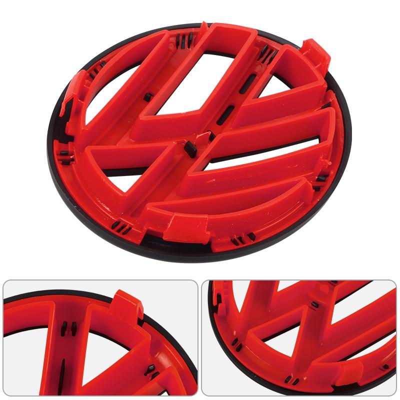 For Volkswagen Car Front Grill Badge Trunk Lid Cover Replacement Accessories 137mm X 110mm For Volkswagen VW 2009-2013 MK6 golf6 PU2